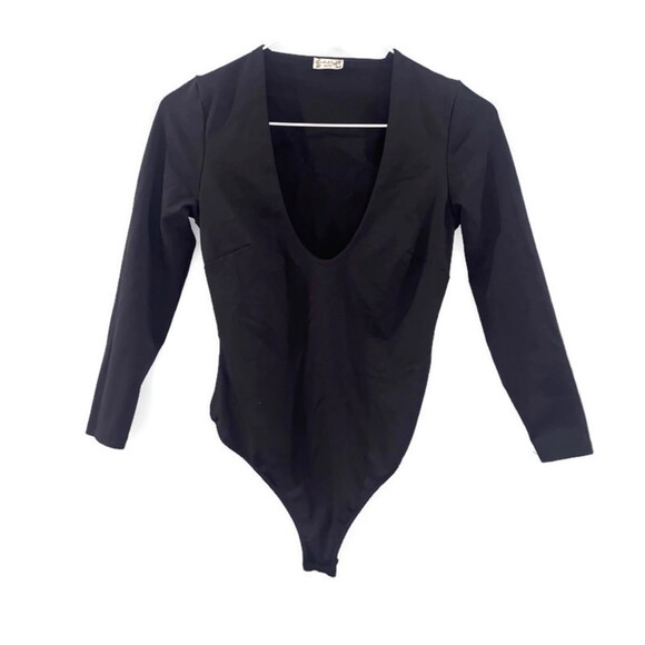Free People Intimately Close Call Duo Bodysuit  - Black XS - Picture 5 of 9
